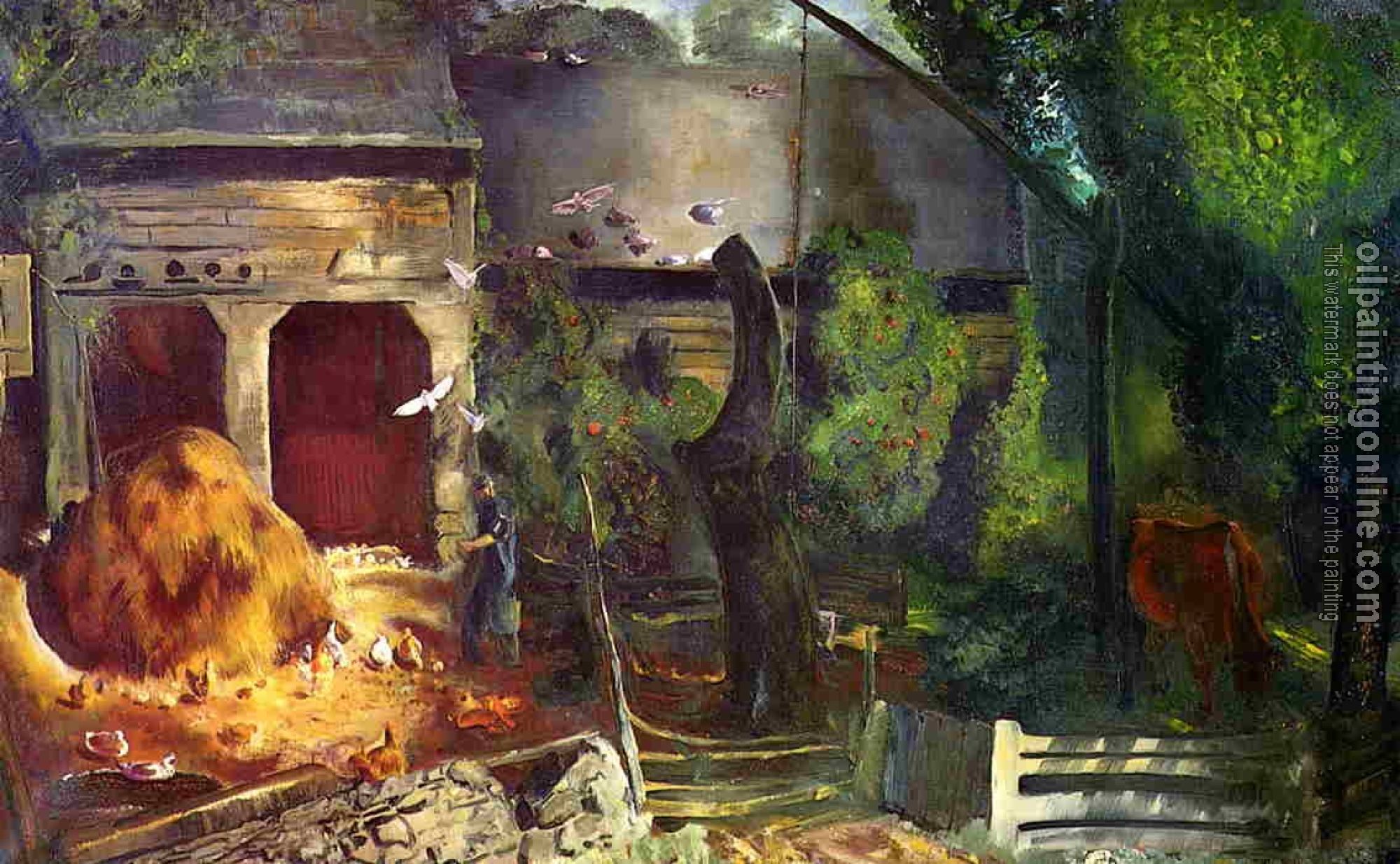 Bellows, George - Old Farmyard, Toodleums